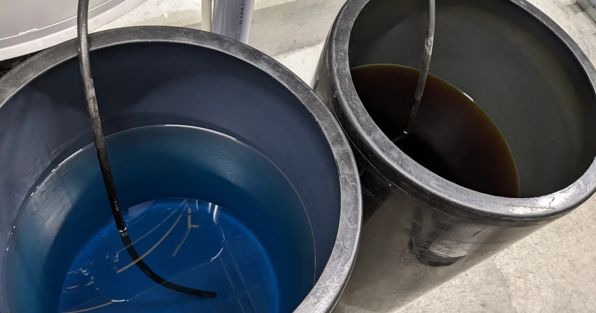 養液栽培の培養液タンク